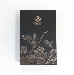 S-HEART-S Подарочный набор с расческой PREMIUM и чехлом (Золото с короткой ручкой)