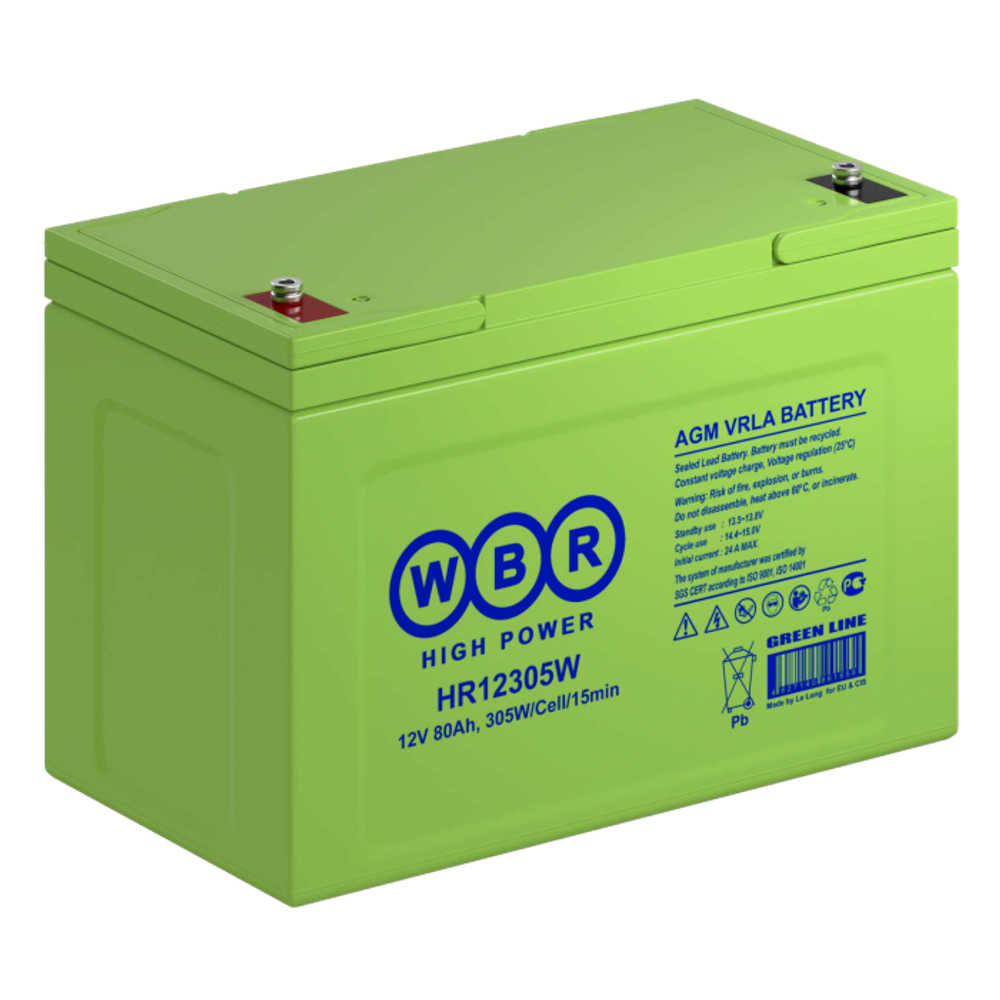 Аккумулятор WBR HR12305W - AGM ( 12В / Ач )