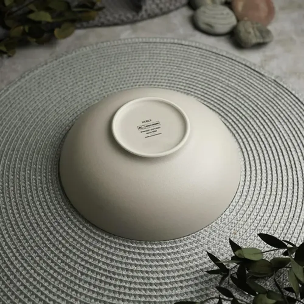 Салатник 500 мл d 17 см h5 см Light Grey Noble [6]