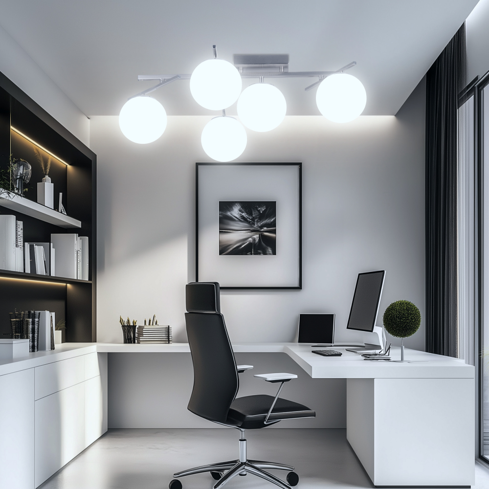 Citilux DORSY CL223151 LED Люстра поворотная с пультом Матовый Хром