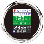 Электронный GPS 6 в 1 спидометр/тахометр BS61ALGTB белый