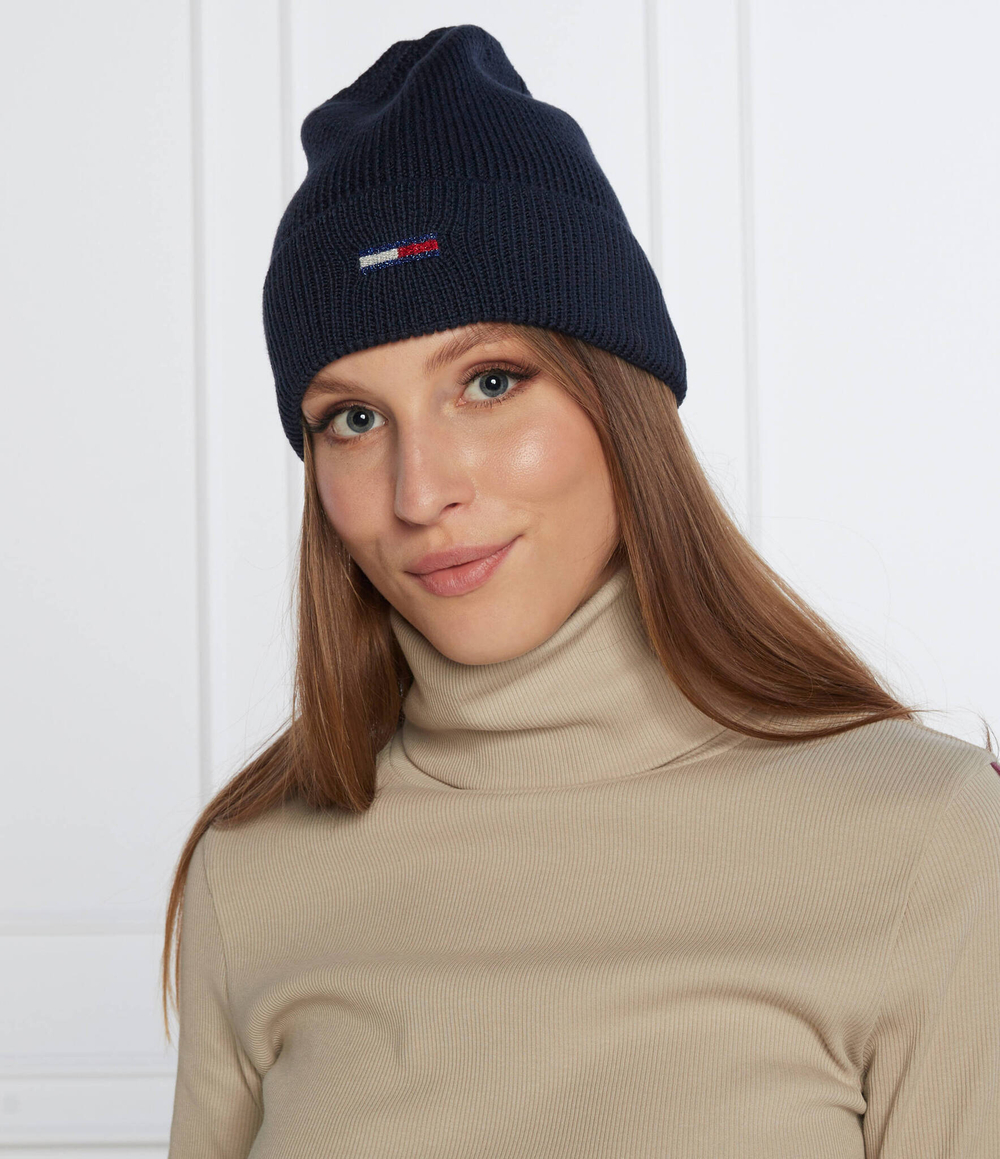 Шапка TJW FLAG Tommy Jeans - темно-синий(AW0AW15474)