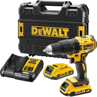 Дрель-шуруповерт DeWalt DCD777M2T аккум. патрон:быстрозажимной (кейс в комплекте)