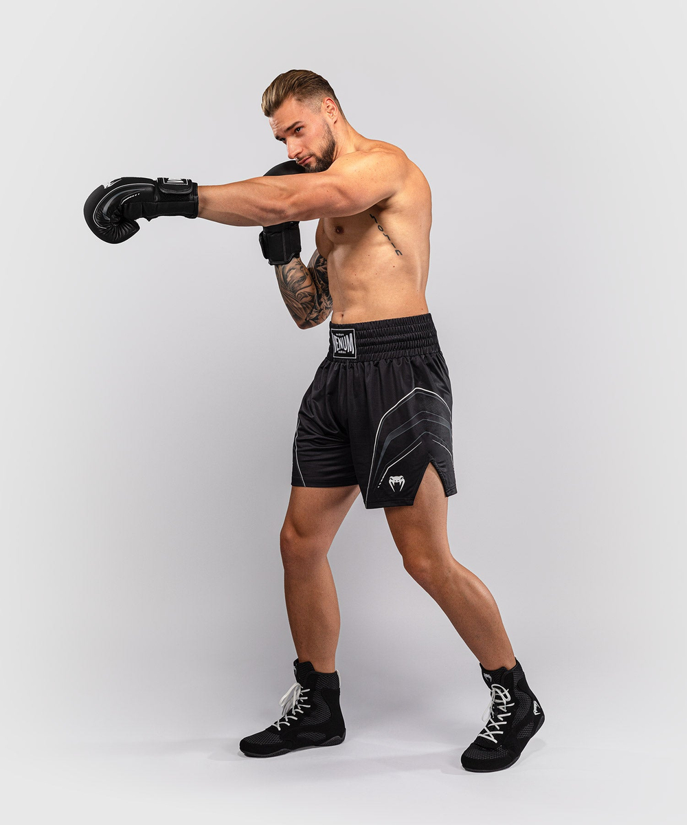 Шорты боксерские Venum Streamline Black/White