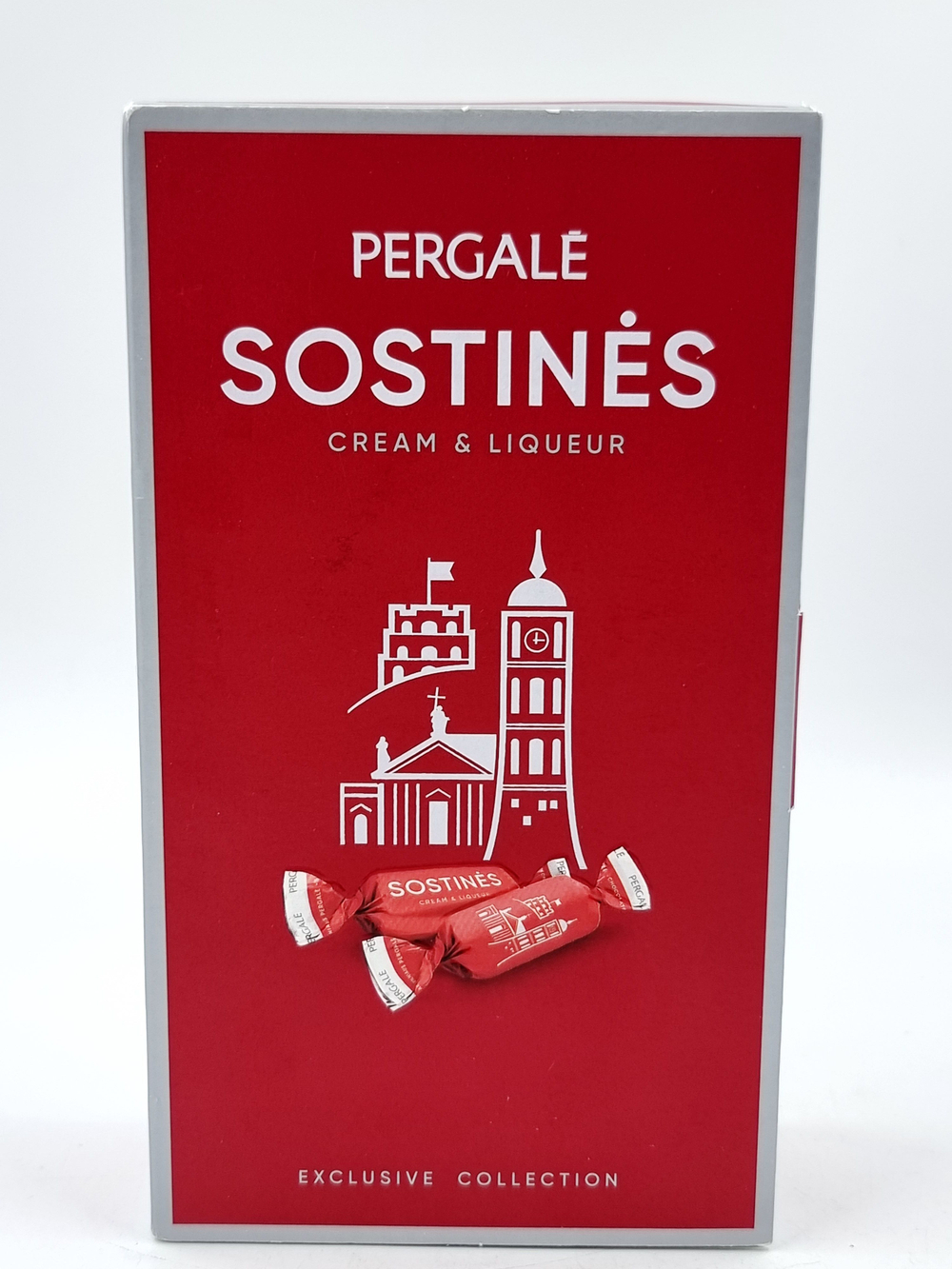 Конфеты шоколадные Pergale SOSTINS Cream & Liqeur 170 г (из Литвы)