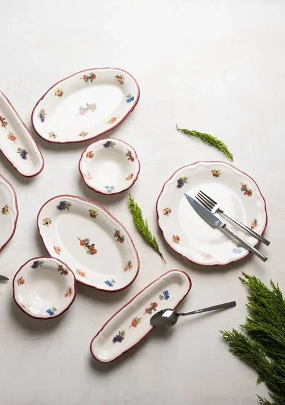 Тарелка 26см Rustik Grace Porser