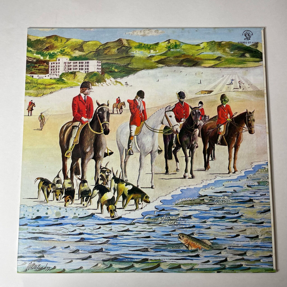 Винтажная виниловая пластинка LP Genesis Foxtrot (Japan 1978) (No Obi) Watcher Of The Skies