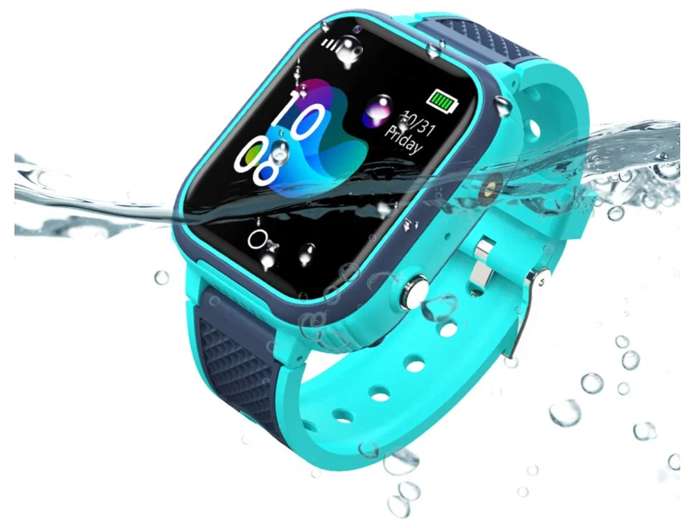 Детские умные часы Smart Baby Watch LT-21 4G Wi-Fi, зеленый