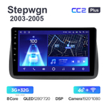 Teyes CC2 Plus 9"для Honda Stepwgn 2003-2005