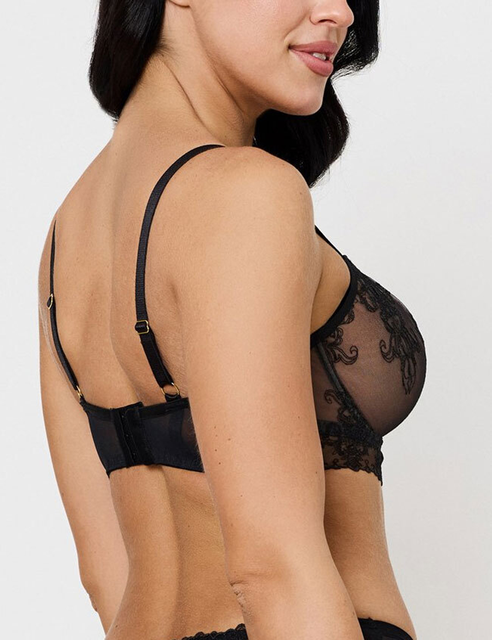 Бюстгальтер Subtille Diva Black Soft Balconette (черный)