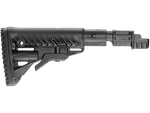 Телескопический приклад с амортизатором для АК 47/74, Fab Defense