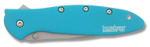 K1660TEAL Leek - нож складной, бирюзовая рукоять