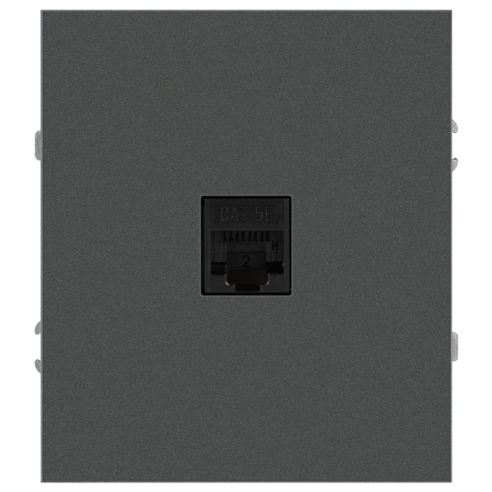 Розетка ЭРА Arktik 16-3107-06 информационная RJ45 графит | Эра Arktik