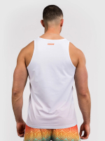 Майка спортивная Venum Echo White/Orange Sunset