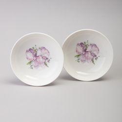 НАБОР РОЗЕТОК LEFARD "IRISES" 2 ШТ. 11*3,5 СМ 170 МЛ (КОР=36НАБ.)