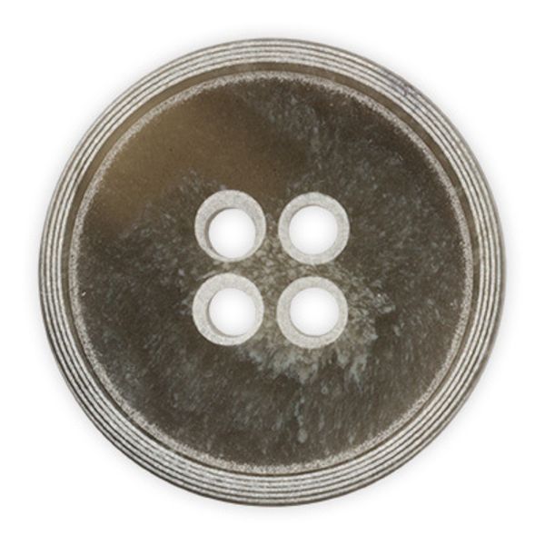 Пуговицы 4 прокола 30L=19 мм, 25 шт, костюмные, D282 хаки, Gamma JEY 0022