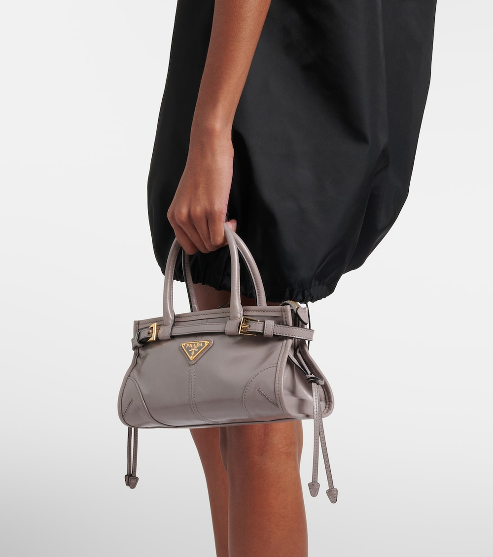 Сумка Prada Bonnie Mini Leather Bag "Grey"