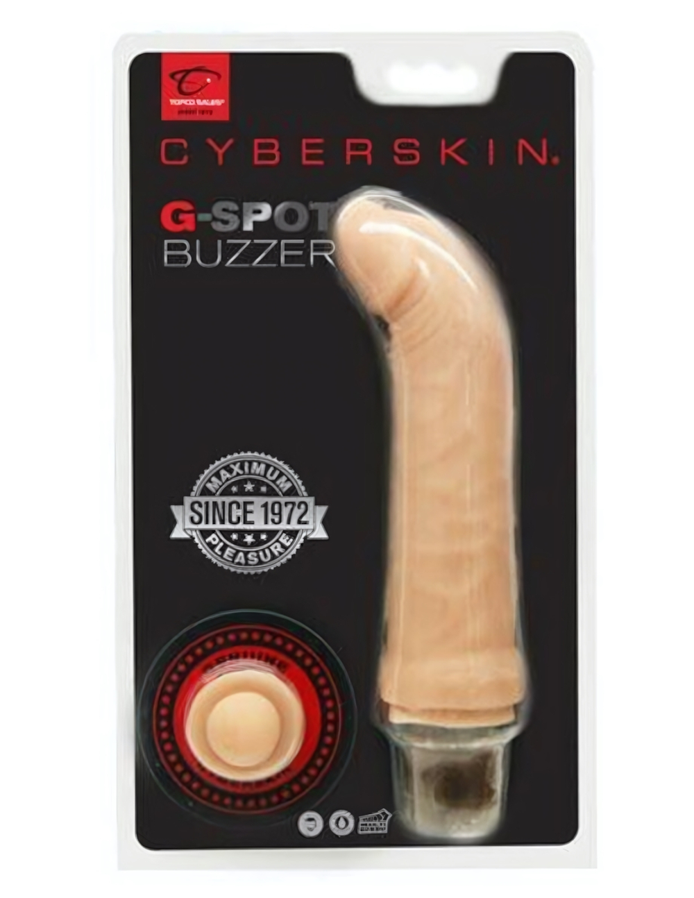 Вибратор для G-точки G-Spot Buzzer (вторая кожа) (Цвет: телесный)