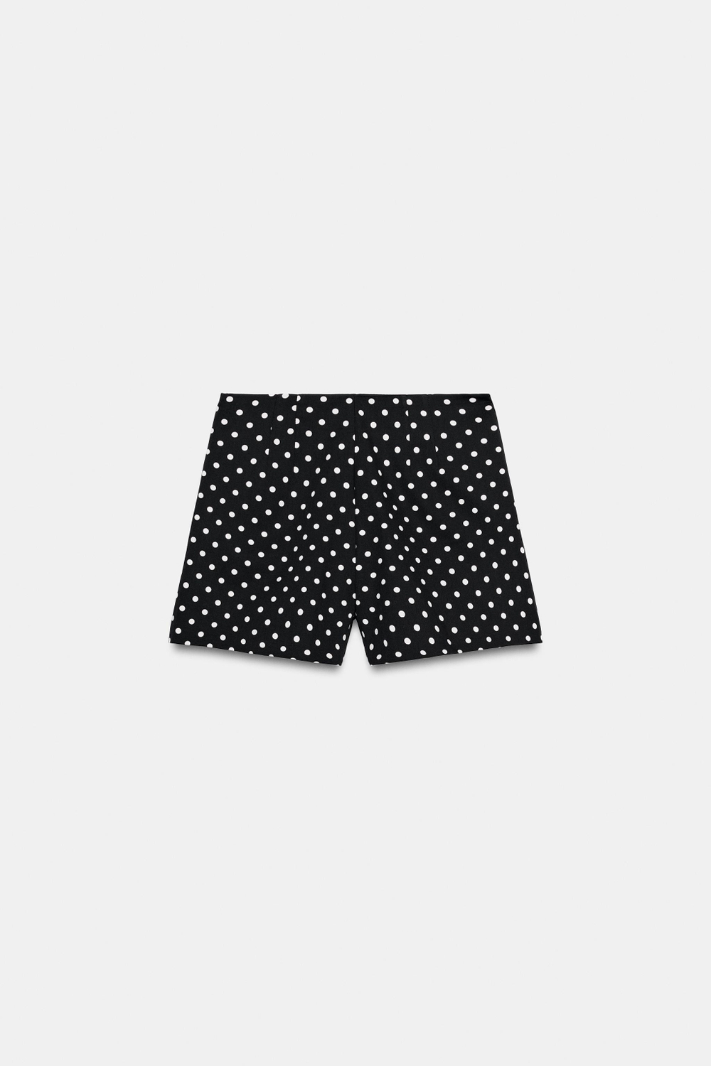 ШОРТЫ В ГОРОШЕК С ВЫСОКОЙ ПОСАДКОЙ — ZARA