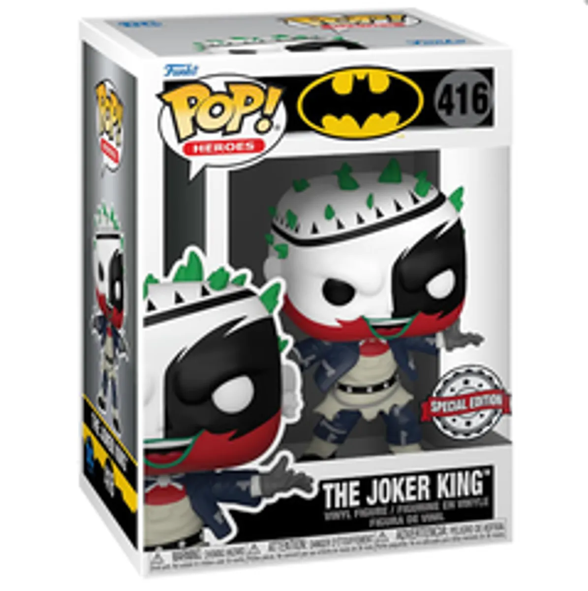 Funko POP! DC Batman: The Joker King (Exc) (416) (Б/У)