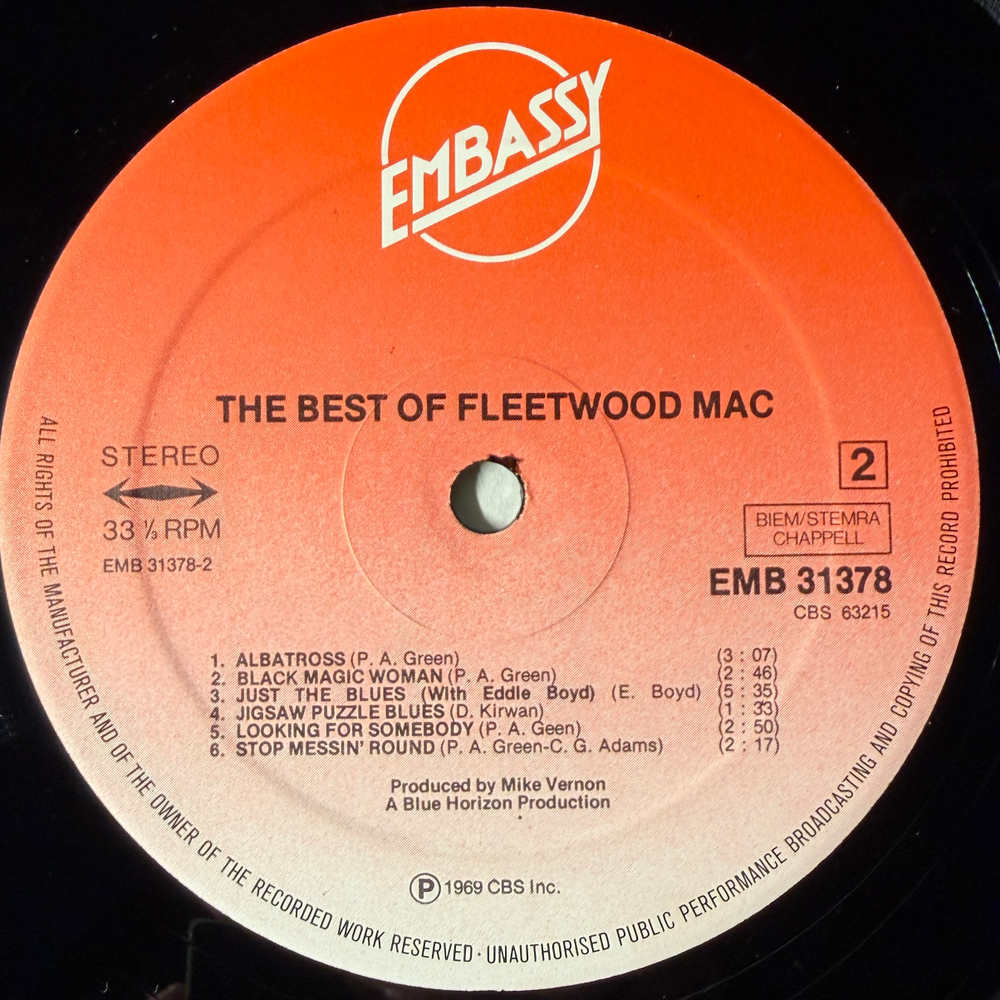 Fleetwood Mac- The Very Best Of Fleetwood Mac (Европа)