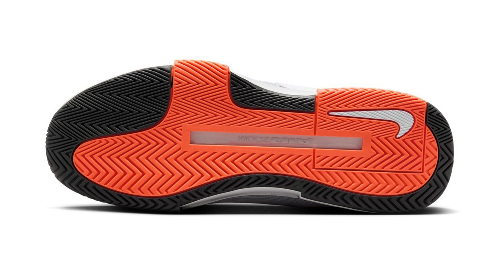 Мужские кроссовки теннисные Nike Zoom GP Challenge 1 Premium - серый