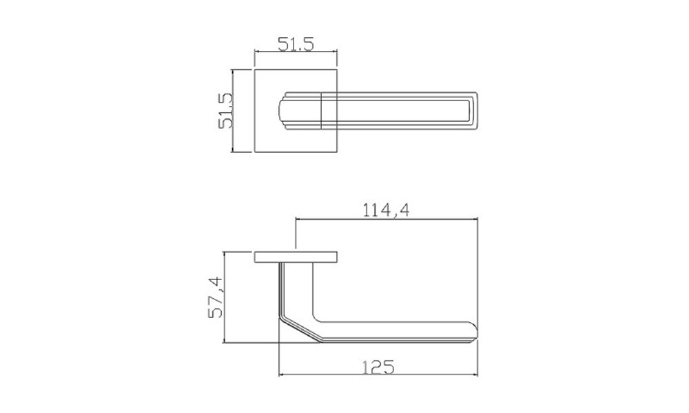 Ручка ADDENBAU VEIN S-537 BLACK