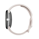 Умные часы Google Pixel Watch 4 Wi-Fi, 41mm, Polished Silver/Porcelain (Серебряный/Фарфоровый)