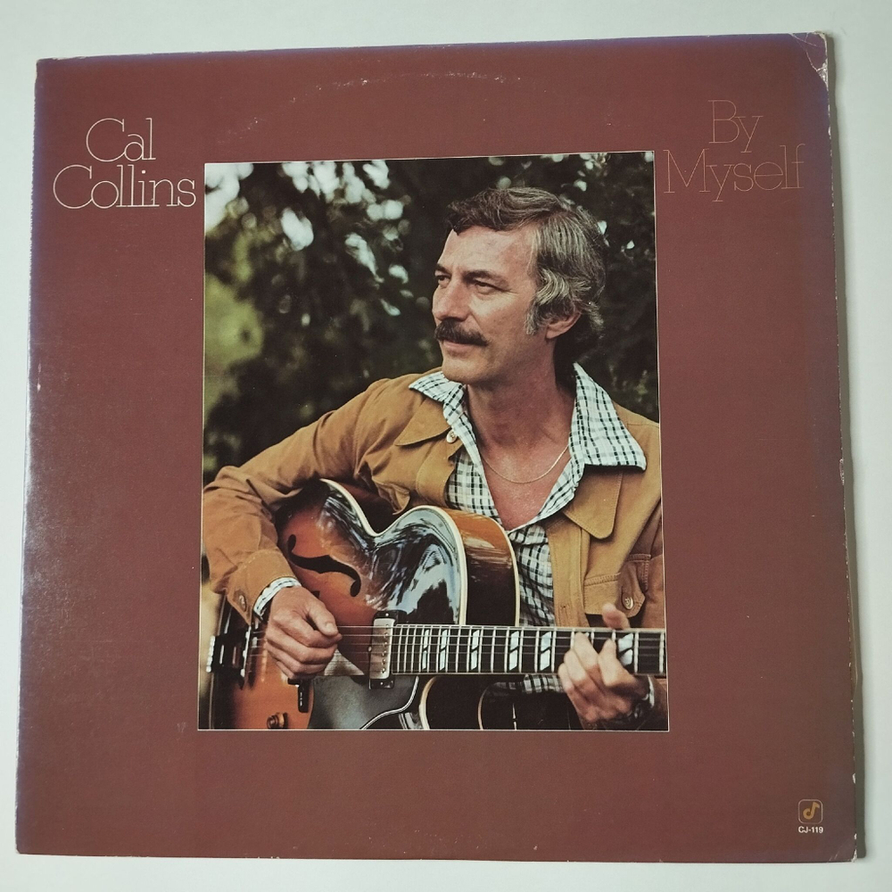 Винтажная виниловая пластинка LP Cal Collins By Myself (USA 1980)