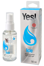 Продлевающий охлаждающий гель на силиконовой основе Yes Ice 50 мл (Цвет: прозрачный)
