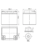 Батарея для ИБП Delta HRL 12-45 X 12В 45Ач