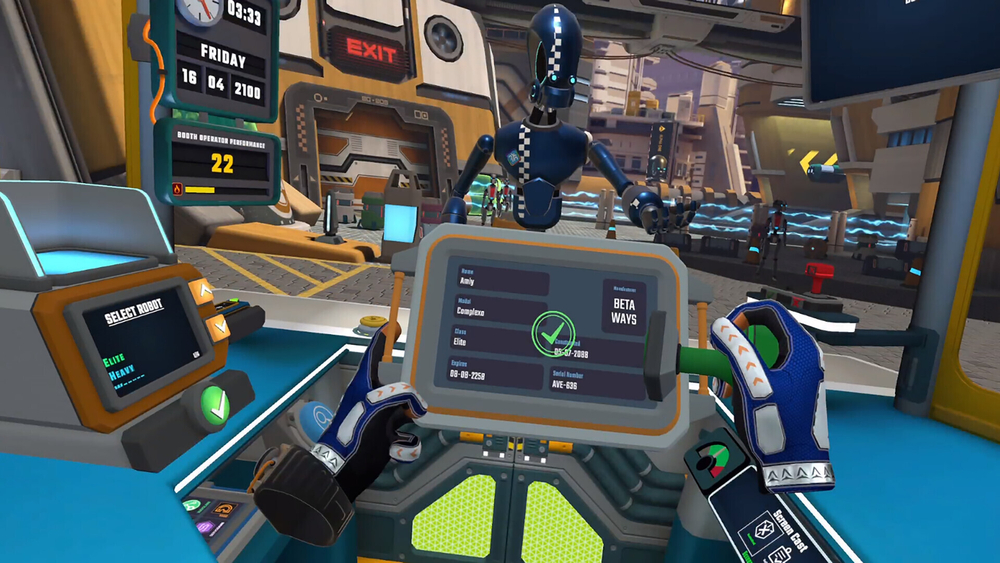 Border Bots VR (для ПК, цифровой код доступа)