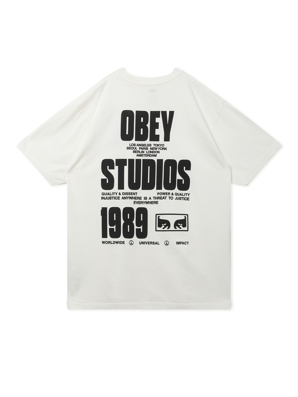 Мужская Футболка Obey Stamped