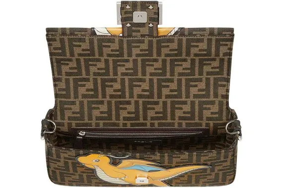 Сумка Fendi Baguette Fendi X Frgmt X Pokémon