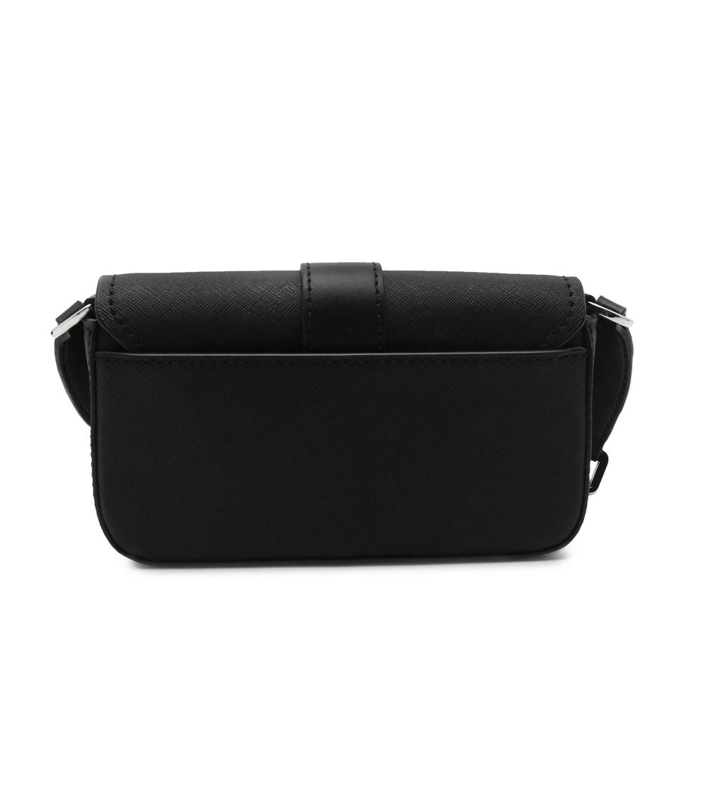 Кожаная сумка-мессенджер XS EW SLING Michael Kors - черный(32S3SGRC1L)
