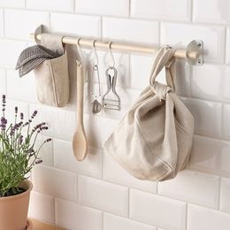 Набор крючков IKEA OBONAS (ОБОНАС), Белый, 5 шт