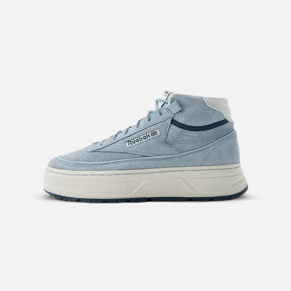 Кроссовки женские Reebok Club C Geo Mid Серый