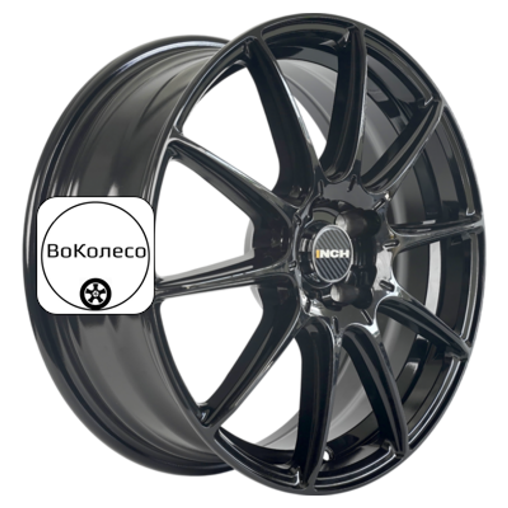 6,5x17/5x108 ET43 D65,1 FA8537 Full Black Round (ZJH) FlowForming INCH