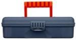 Органайзер «HOBBY BOX» серо-свинцовый/ оранжевый BR3751