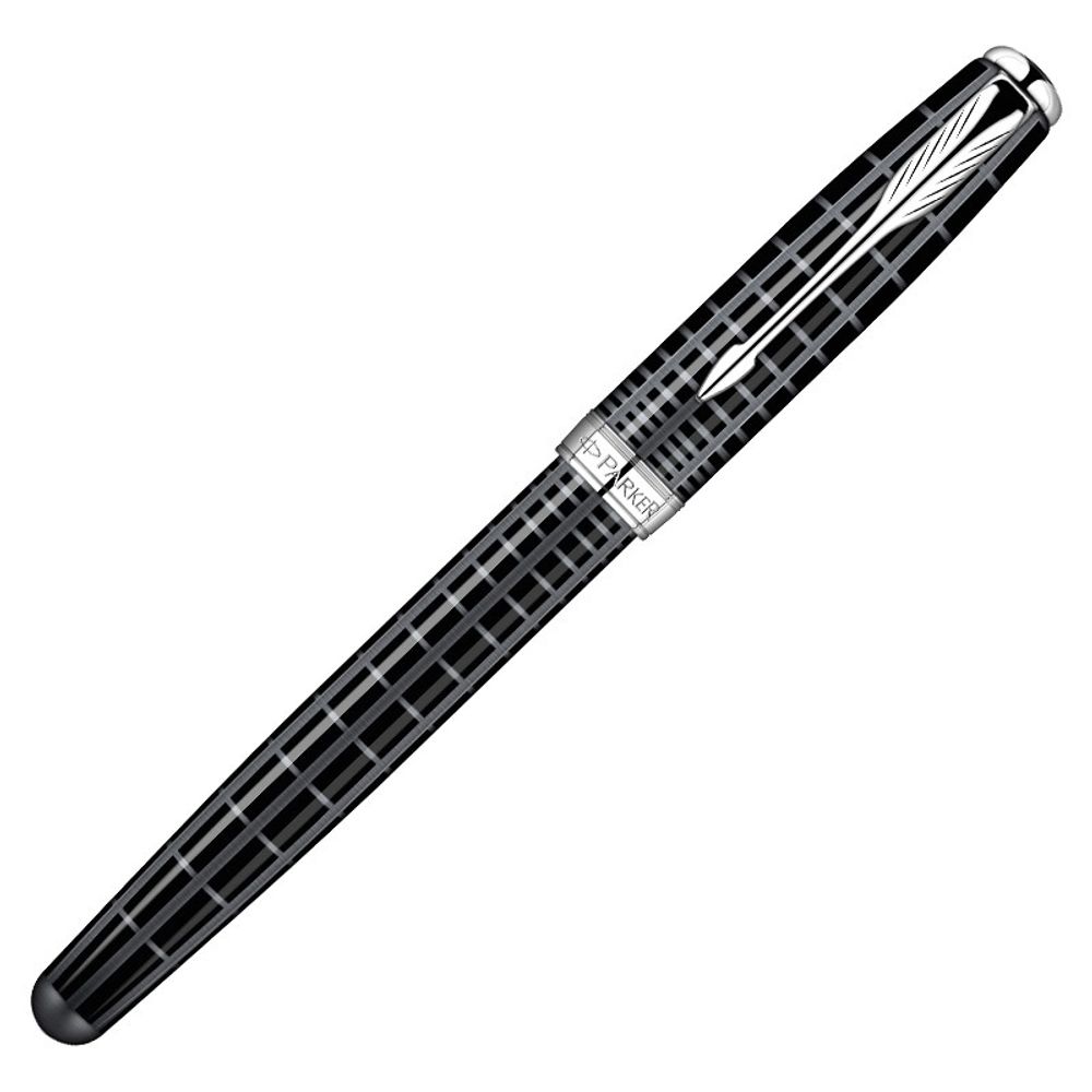 Перьевая ручка Parker Sonnet F531 PREMIUM Dark Grey Laquer CT перо 18Ct F (S0912390)