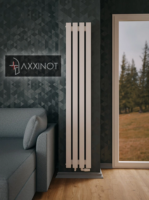Axxinot Verde V 1000 - вертикальный трубчатый радиатор высотой 1000 мм