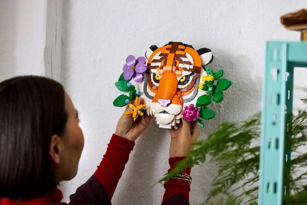 Конструктор LEGO ART 31217 Коллекция представителей фауны - Тигр