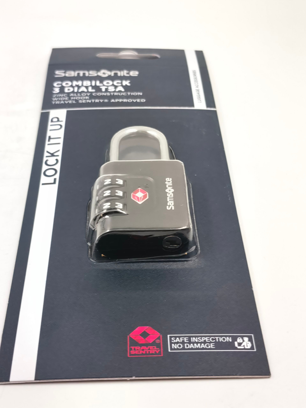 Samsonite 155577-1041 Ta Revolution Combilock 3 Dial TSA в упаковке 1 шт Черный