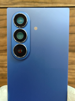 Задняя крышка ПРЕМИУМ для Samsung Z Fold 7 F966B ( заднее стекло ) Цвет: Синий / Blue Shadow