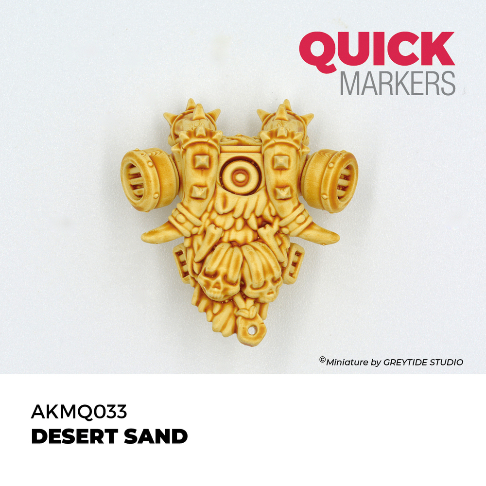 Набор акриловых маркеров AK Interactive Quick Marker Set - Skeletons