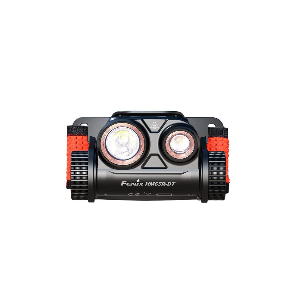 Налобный фонарь Fenix HM65R-DT Dual LED фиолетовый