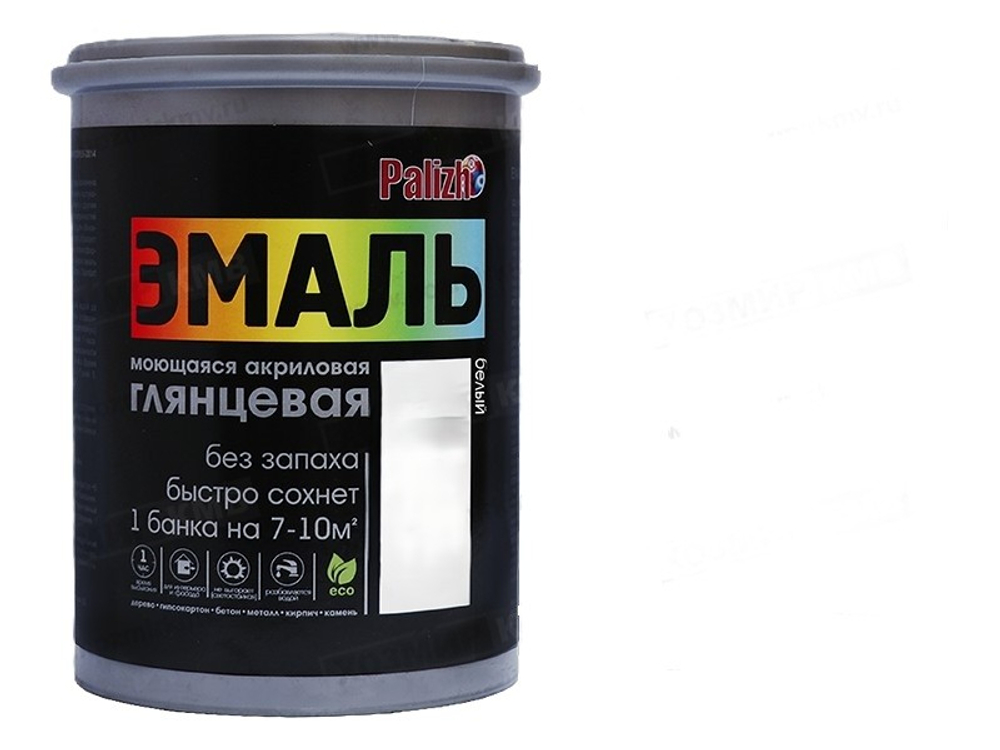CE-600-1,1 (Palizh) эмаль акриловая глянцевая 1,1кг БЕЛАЯ БАЗА А