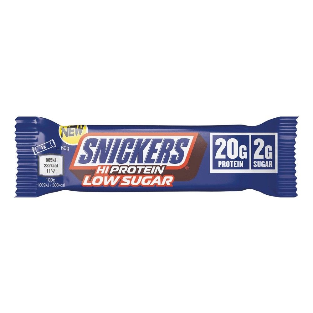 Батончик протеиновый Low Sugar Snickers 52гр