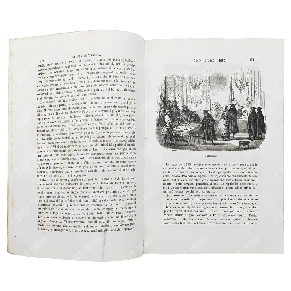 Канту Ч. История Венеции (Storia di Venezia). Венеция. Джузеппе Антонелли (Giuseppe Antonelli), 1861