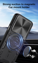 Чехол с кольцом Big Ring Case для Huawei Pura 90 Pro